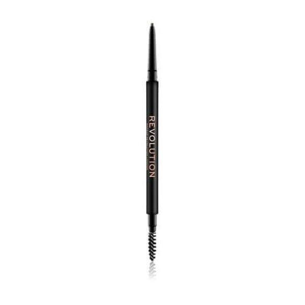 Revolution Precíz szemöldökceruza kefével (Precise Brow Pencil Light Brown)
0,05 g Brown