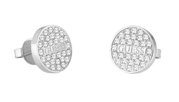 Guess Csillogó acél fülbevaló Studs Party JUBE02155JWRHT/U