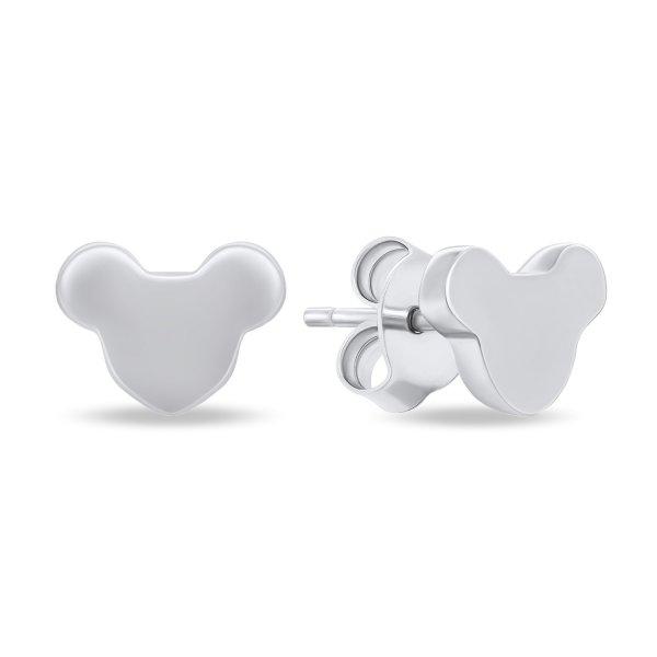 Brilio Silver Minimalista ezüst fülbevaló Mickey Mouse EA917W