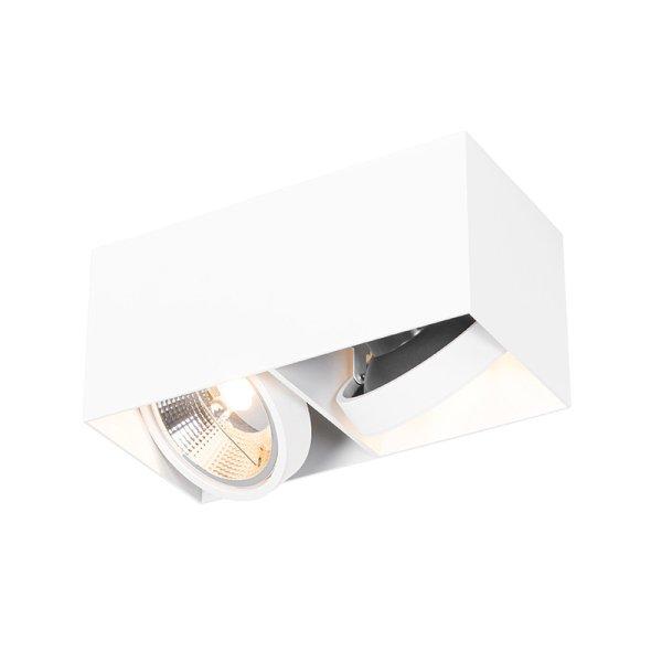 Design spotlámpa téglalap alakú AR111 2-lámpás - Box