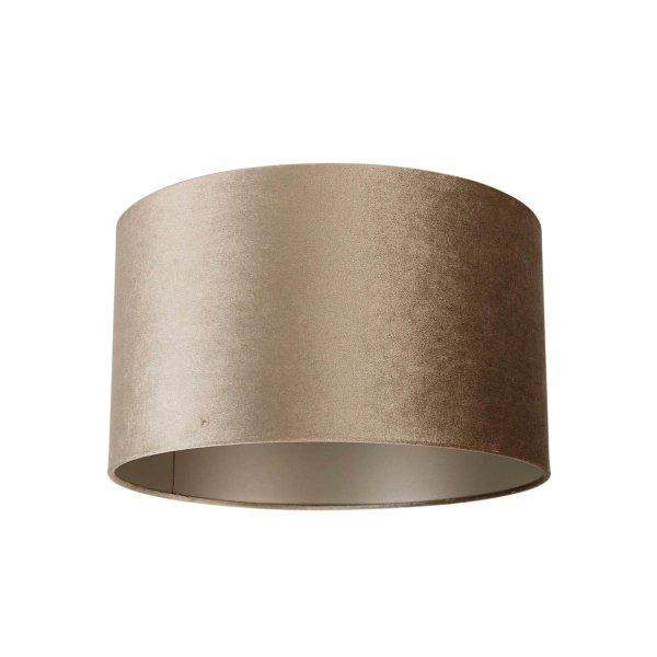 Bársony lámpabúra taupe 35/35/20