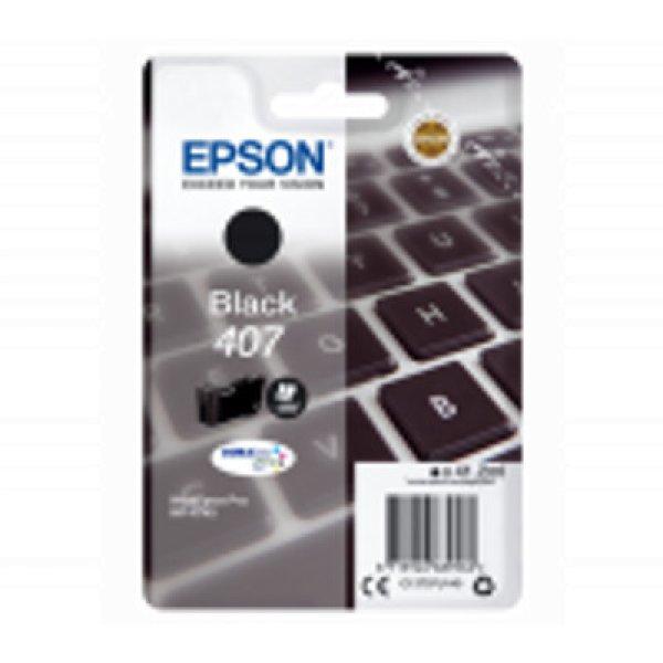 EPSON T07U1 EREDETI tintapatron FEKETE 41,2 ml No.407