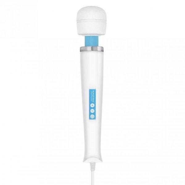 MyMagicWand powerful massaging vibrator white-blue