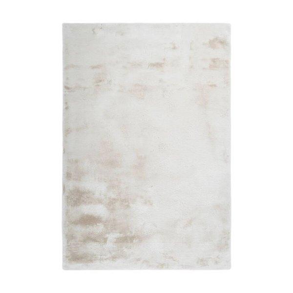 Szőnyeg, szőrme, krémszínű, poliészter, 80x150 cm - DOUCEUR - Butopêa