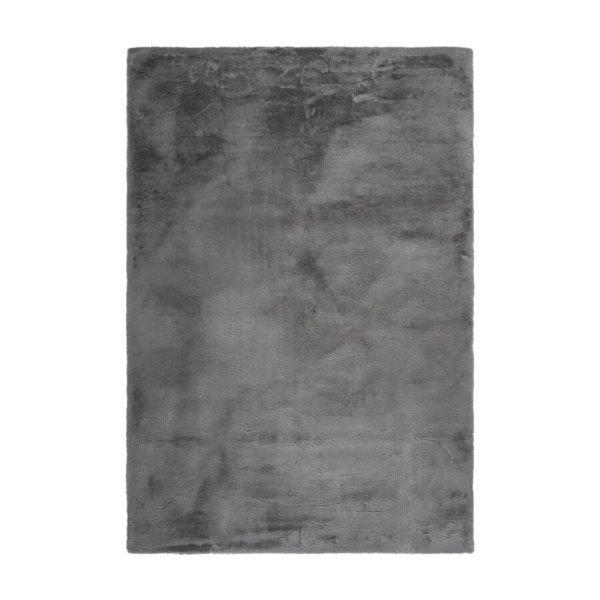 Szőnyeg, szőrme, szürke, poliészter, 80x150 cm - DOUCEUR - Butopêa