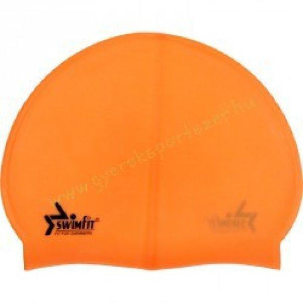 Szilikon úszósapka junior narancssárga Swimfit