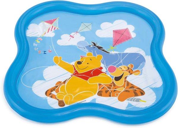 Micimackós spriccelős medence 140x140x10cm - Intex