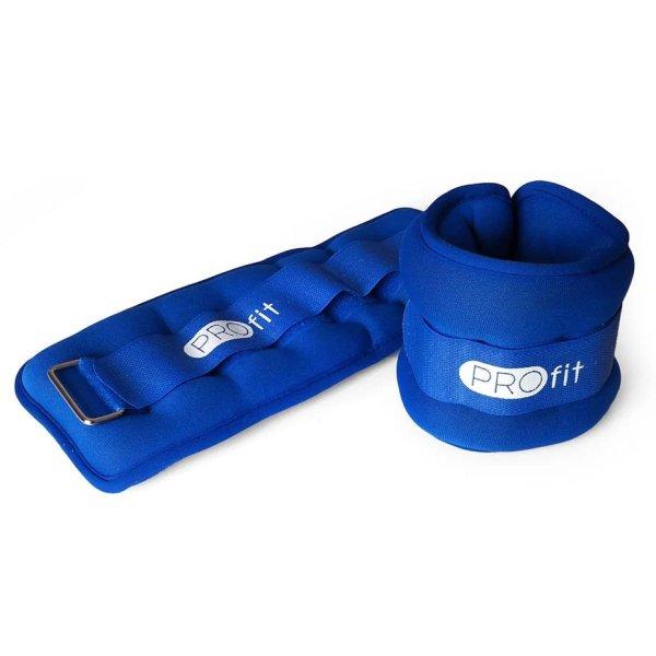 Csukló és Bokasúly, Kéz-lábsúly 2×0,5 kg Kék PRO fit