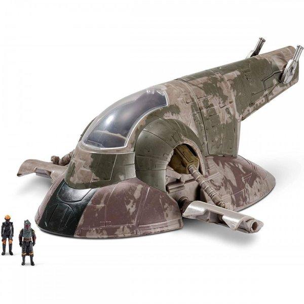 Star Wars - Csillagok háborúja 20 cm-es jármű figurával - Boba Fett
űrhajója Jazwares
