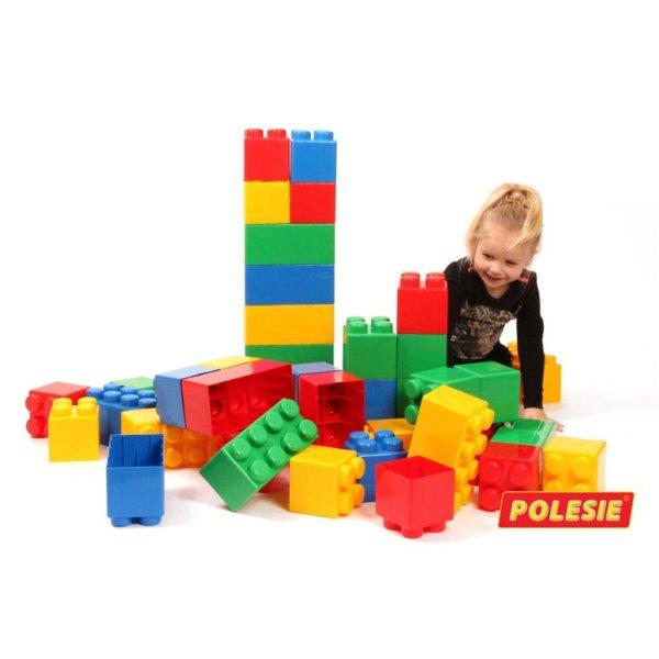 Óriás építőkockák, 24 darabos Polesie