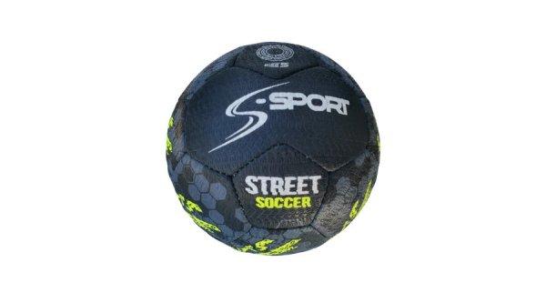 Street Fighter utcai focilabda fekete-neonzöld S-Sport