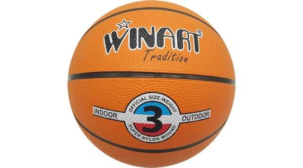 Kosárlabda WINART Tradition – 3-as méret, narancssárga