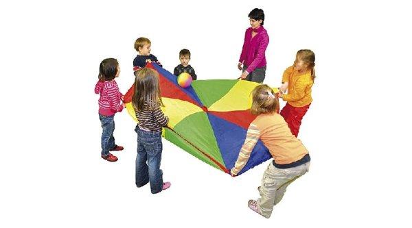 Kooperációs ejtőernyő, 8 füles, 3,5 m - Iplay