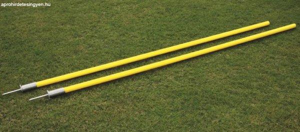Szlalomrúd leszúrható, rugós, 160 cm, sárga – WINART Economy Spike Pole