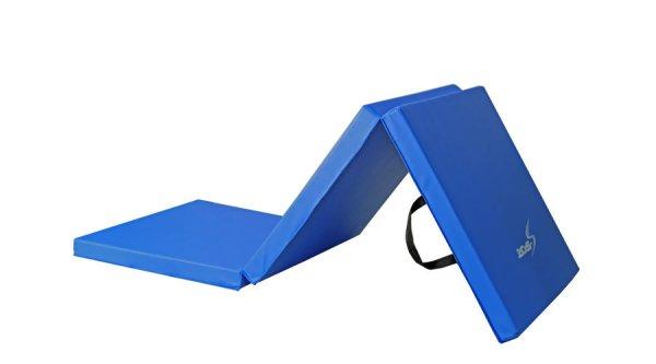 Tornaszőnyeg, összehajtható, 180×60×5,5 cm – S-SPORT PRO BLUE