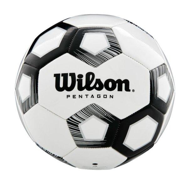 Futball labda 5-ös, fekete-fehér – Wilson Pentagon SB BL