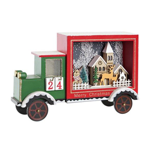 Adventi kalendárium DKD Home Decor Kamion LED Fény Fa MDF (31 x 9 x 20 cm)
MOST 13697 HELYETT 8202 Ft-ért!