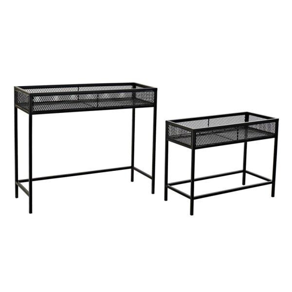 Virágcserepek készlete Home ESPRIT Fekete Fém 70 x 25 x 60 cm MOST 56499
HELYETT 33071 Ft-ért!