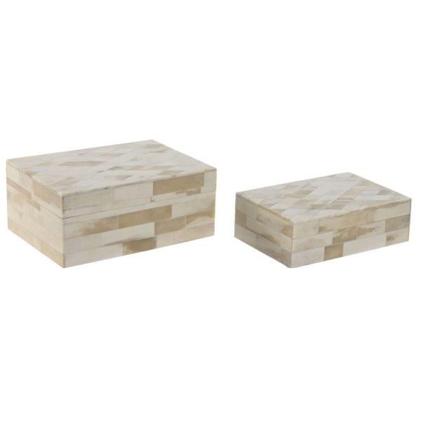 Ékszeres doboz Home ESPRIT Csont Mangófa 18 x 13 x 7,7 cm (2 Darabok) MOST
44573 HELYETT 26085 Ft-ért!