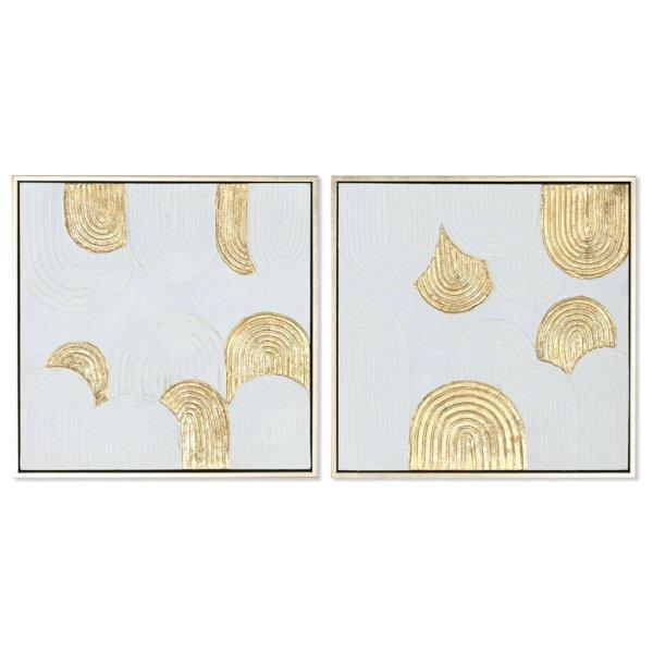 Kép Home ESPRIT Fehér Aranysàrga polisztirén Vászon modern 42 x 4 x 42 cm
(2 egység) MOST 34286 HELYETT 20066 Ft-ért!