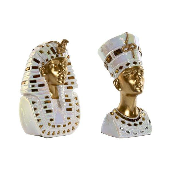 Dekoratív Figura Home ESPRIT Fehér Aranysàrga Gyanta Keleti Egyiptomi Férfi
11 x 8,5 x 17 cm (2 egység) MOST 27503 HELYETT 16097 Ft-ért!