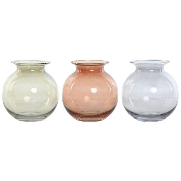Váza Home ESPRIT Kék Zöld Borostyán Kristály modern 17,5 X 17,5 X 18,2 cm
(3 egység) MOST 31347 HELYETT 18346 Ft-ért!