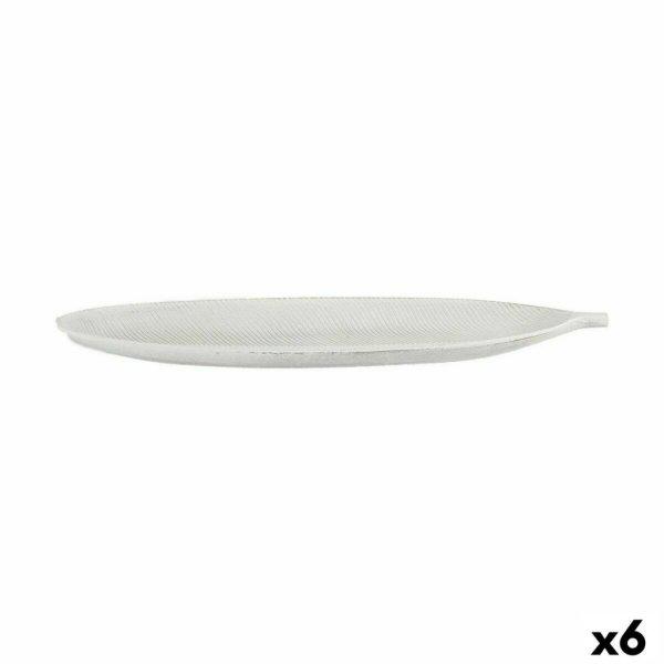 Tálca Fehér Fa MDF Növényi levél 49 x 2,7 x 17,3 cm Dekoráció (6 egység)
MOST 18640 HELYETT 11434 Ft-ért!