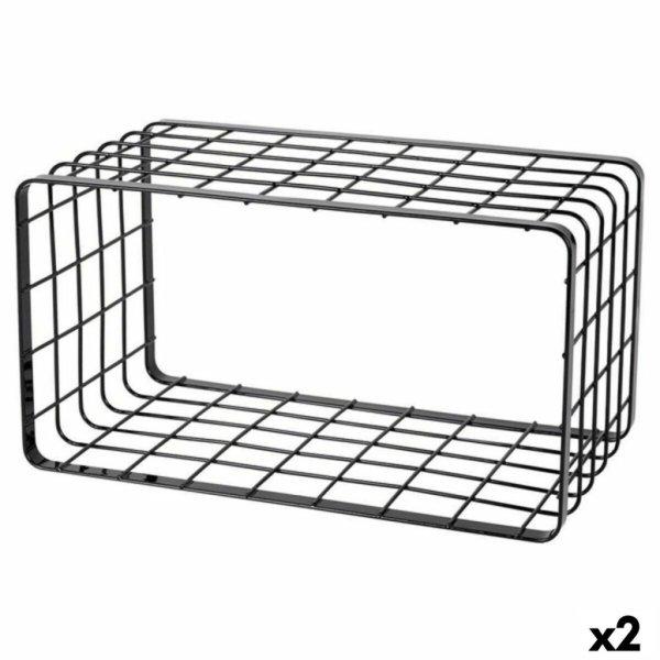 Állvány Inde rostélyos Fekete 34 x 19 x 18 cm (2 egység) MOST 25307 HELYETT
9351 Ft-ért!