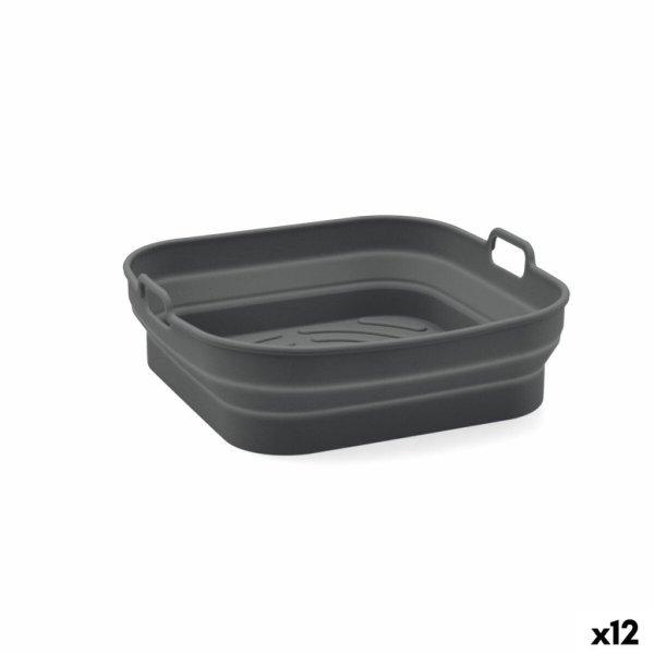 Összecsukható szilikon kosár Air Fryerhez Quid Naturalia 20 x 20 x 8 cm (12
egység) MOST 36792 HELYETT 25961 Ft-ért!