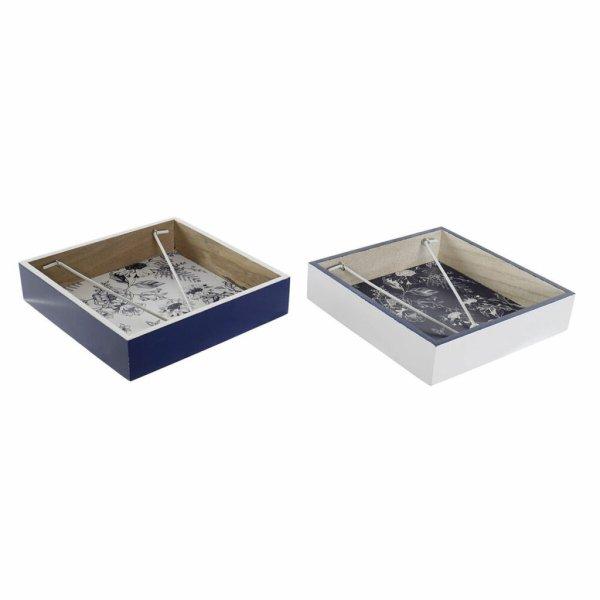 Szalvétatartó DKD Home Decor Fém Fehér Tengerészkék Fa MDF (2 pcs) MOST
7170 HELYETT 4291 Ft-ért!