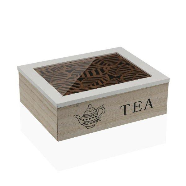 Teafilter tartó Versa Ágynemű Fa MDF 23 x 7,5 x 17,5 cm MOST 11826 HELYETT
5895 Ft-ért!