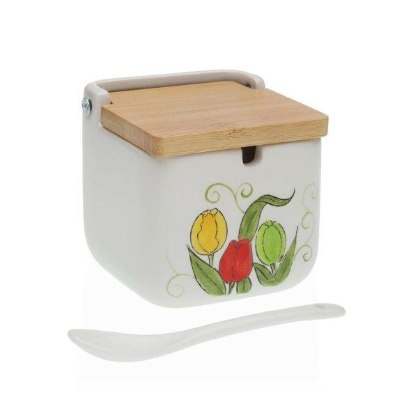 Cukortartó Versa Kerámia Bambusz Porcelán Dolomite 8 x 8 x 8 cm Tulipán MOST
6311 HELYETT 3307 Ft-ért!