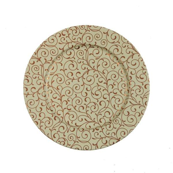 Lapostányér Versa Serpentine Fém 33 x 1,5 x 33 cm MOST 4378 HELYETT 2290
Ft-ért!