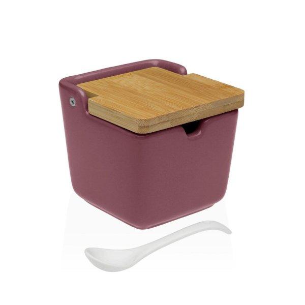 Cukortartó Versa Burgundy Kerámia 8,8 x 8,5 x 8,8 cm MOST 6505 HELYETT 3406
Ft-ért!