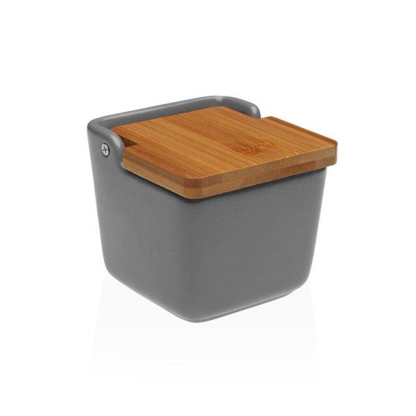 Sótartó fedéllel Versa Szürke Kerámia 8,8 x 8,5 x 8,8 cm MOST 6505 HELYETT
3406 Ft-ért!