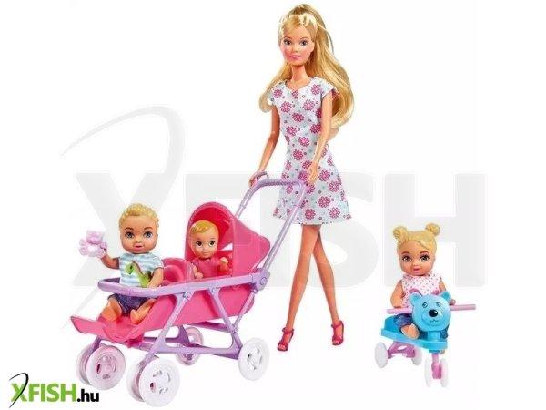 Steffi Love: Steffi baba 3 db bébivel és kiegészítőkkel