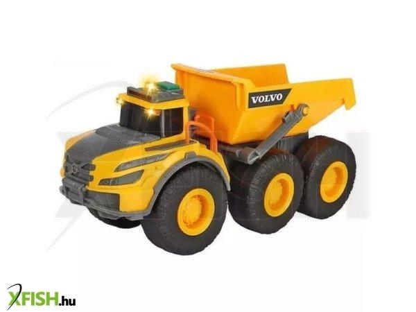 Dickie Volvo: csuklós dömper - 23 cm, fénnyel és hanggal