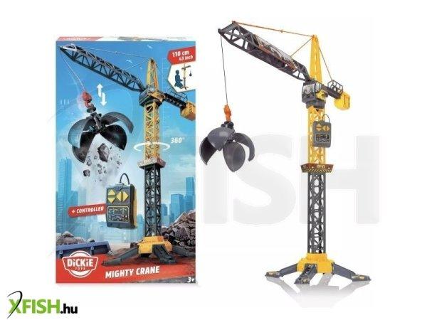 Dickie: Óriás daru játékszett távirányítóval - 110 cm