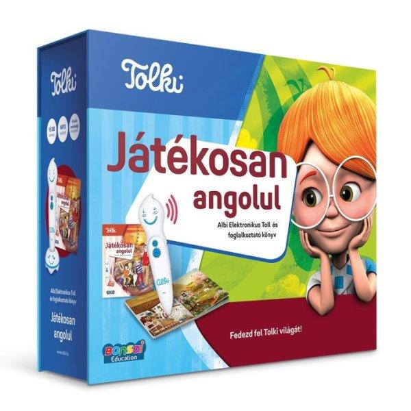 Játékosan angolul - Tolki interaktív foglalkoztató hangoskönyv alapkészlet