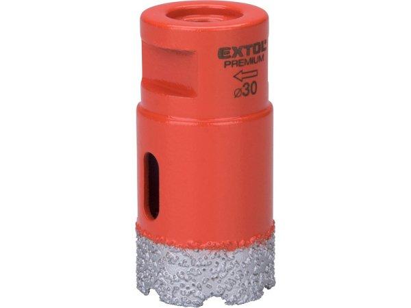 EXTOL PREMIUM körkivágó csempére, gyémánt vágóél; 38mm × M14,
sarokcsiszolóba fogható