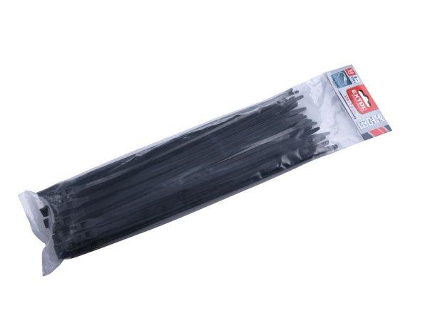 EXTOL PREMIUM kábelkötegelő 7,6×370mm 50db, EXTRA, fekete nylon; UV-, sav-
és lúgálló