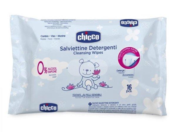 Chicco lótusz vizes nedves törlőkendő - 16 db