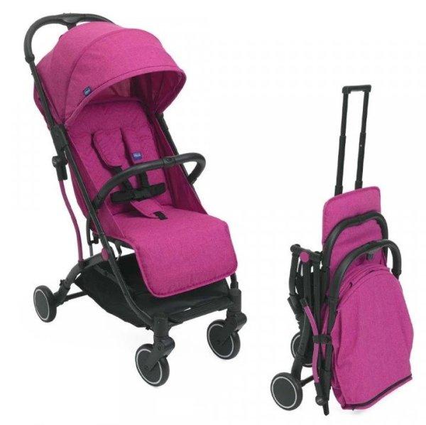 Chicco TROLLEYme babakocsi automata zárral 0h + Aurora Pink