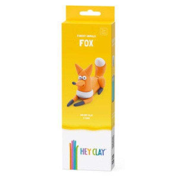 Hey Clay Figura Erdei Állat Róka