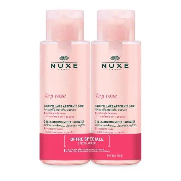 Nuxe Nyugtató micellás víz készlet Very Rose Soothing Micellar Water