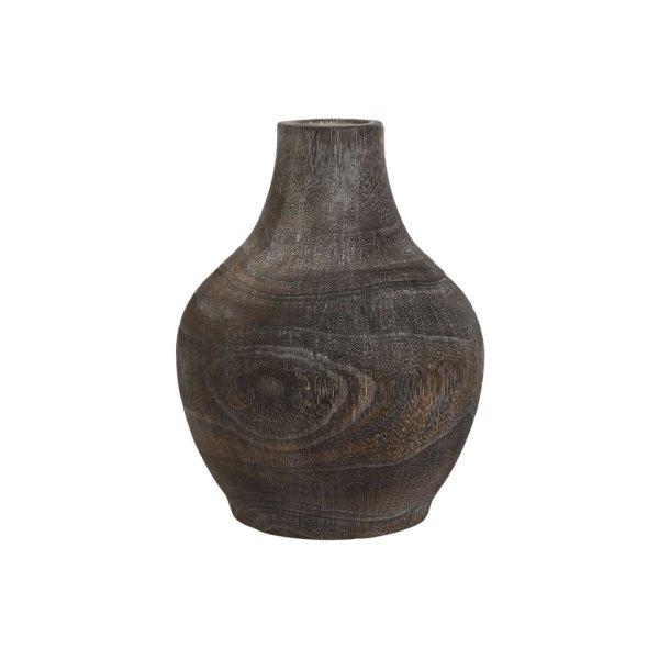 Váza Home ESPRIT Sötét szürke Császárfa Gyarmati Antik kivitelben 16 x 16
x 24 cm MOST 9018 HELYETT 5399 Ft-ért!