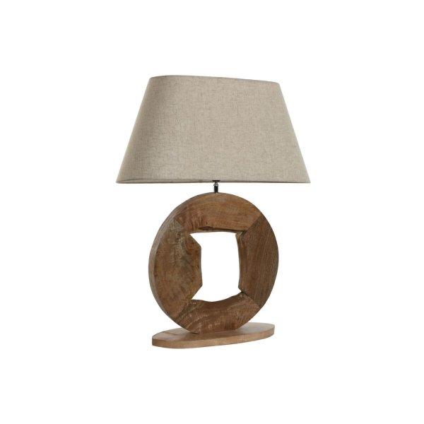 Asztali lámpa Home ESPRIT Bézs szín Természetes Mangófa 50 W 220 V 60 x 20
x 75 cm MOST 126139 HELYETT 80899 Ft-ért!