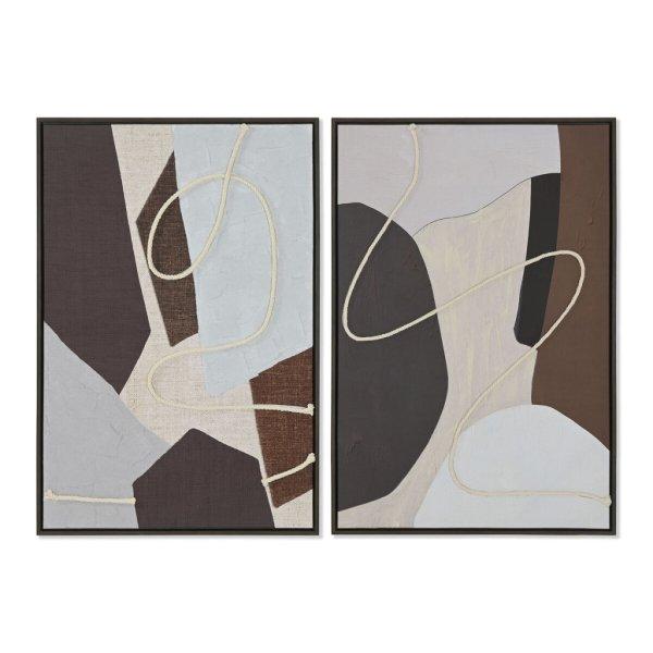 Kép Home ESPRIT Barna Bézs szín Absztrakt Városi / szabadidő 63 x 4,5 x 93
cm (2 egység) MOST 71921 HELYETT 45514 Ft-ért!