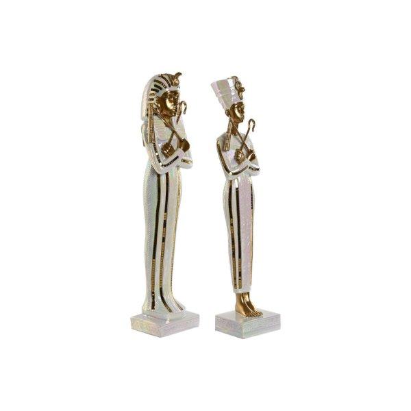 Dekoratív Figura Home ESPRIT Fehér Aranysàrga Gyanta Keleti Egyiptomi Férfi
10 x 9 x 52 cm (2 egység) MOST 70444 HELYETT 44579 Ft-ért!
