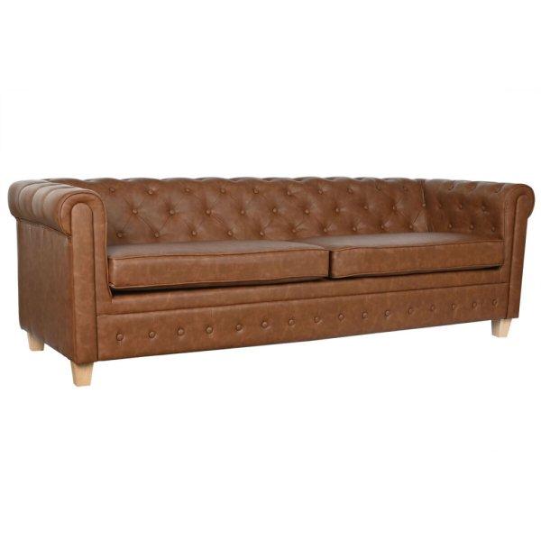 3 Üléses Kanapé Home ESPRIT Barna Természetes Vintage 218 X 78 X 70 cm MOST
487725 HELYETT 312817 Ft-ért!